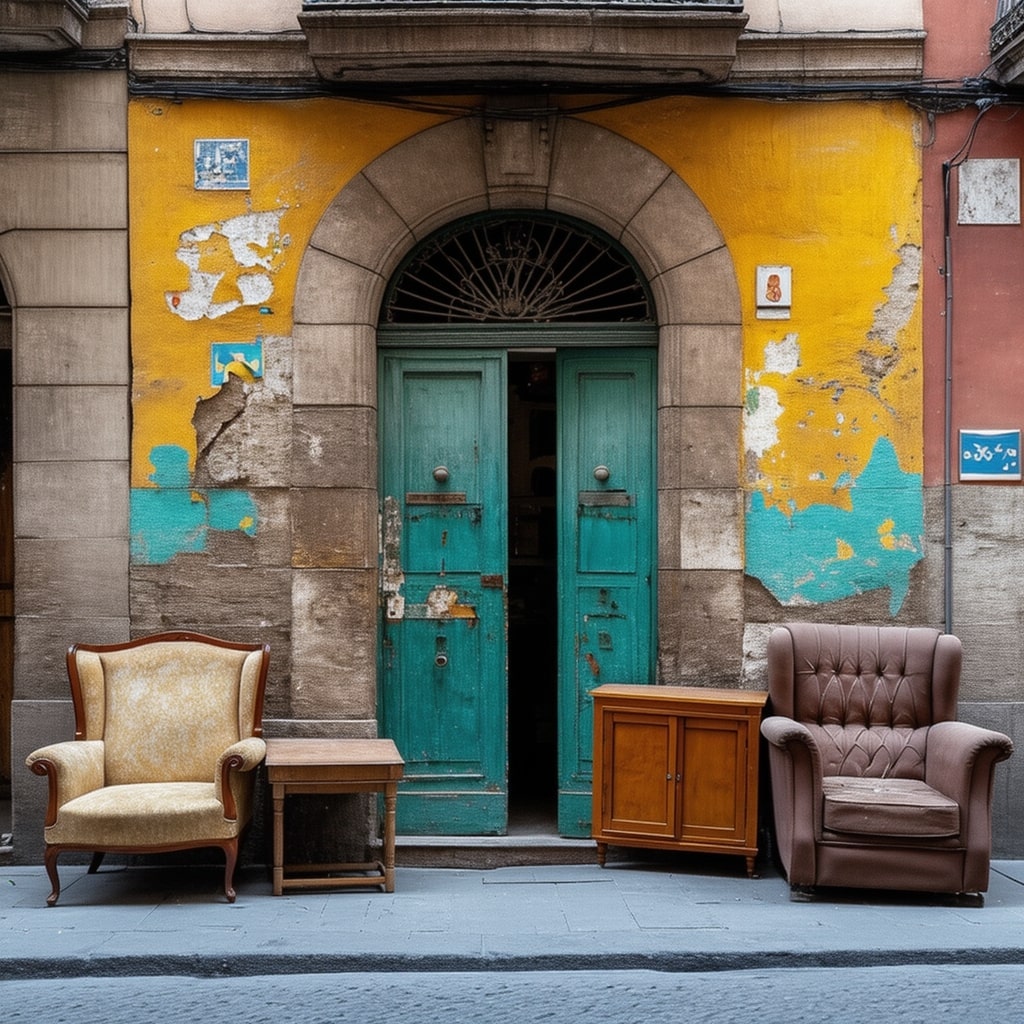 Compra de muebles usados vintage o antiguos en Vic